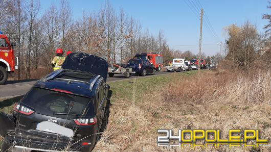 Wypadek w powiecie namysłowskim. Sprawca po spożyciu alkoholu