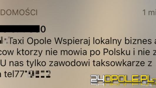 Firma taksówkarska z Opola znalazła sposób, by zniechęcić do konkurencji...i do siebie!