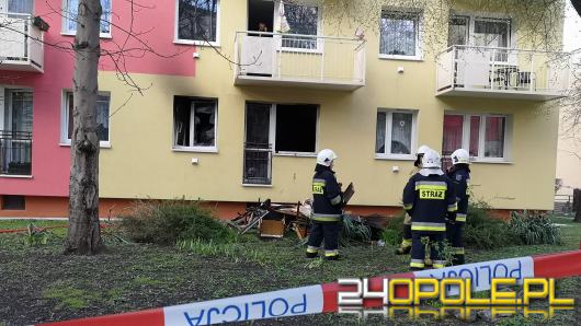 Tragiczny pożar przy ulicy Dambonia. Jedna osoba nie żyje 