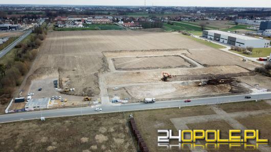 Ruszyły prace na placu budowy stadionu Opolskiego