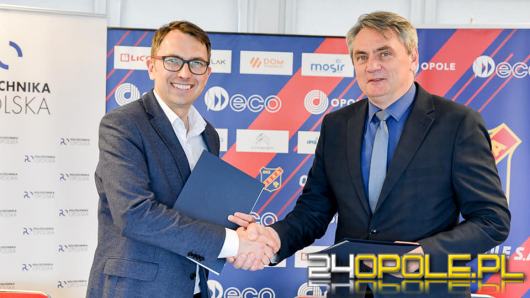 Politechnika Opolska podpisała umowę z Odrą Opole