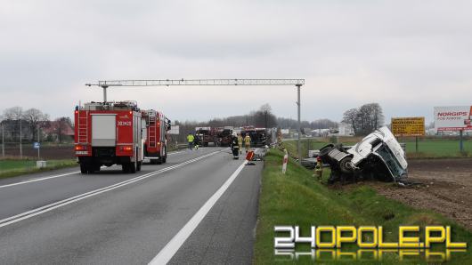 Poważny wypadek na obwodnicy Opola. Lądował śmigłowiec LPR