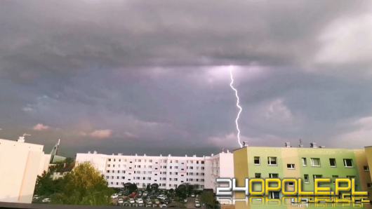 Meteorolodzy ostrzegają przed burzami na Opolszczyźnie