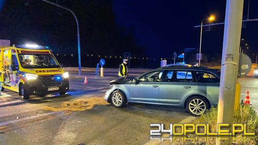 Wypadek na obwodnicy Opola. Cztery osoby trafiły do szpitala