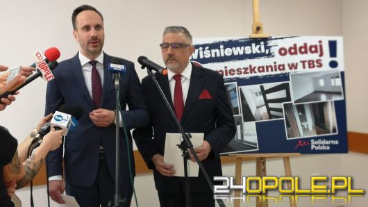 Janusz Kowalski: "Prezydent Opola najpierw nabył mieszkanie w TBS, a potem zmienił regulamin"