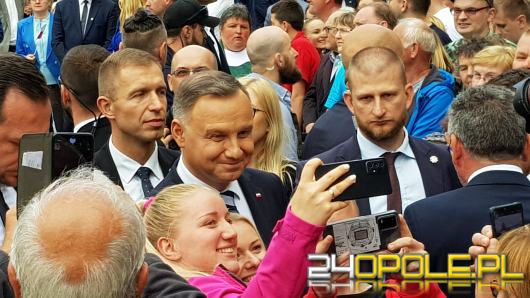 Prezydent Andrzej Duda z wizytą w Oleśnie 