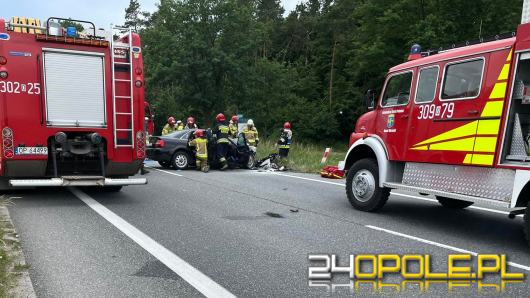 Wypadek na obwodnicy Opola. Jedna osoba zmarła, a trzy pozostałe walczą o życie