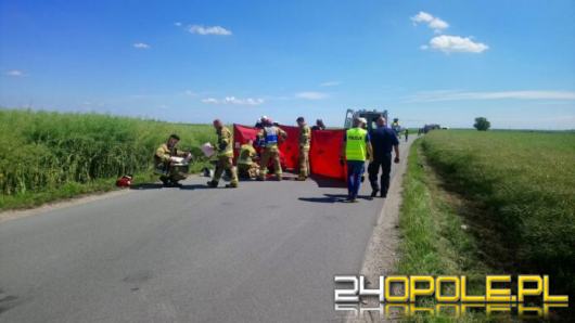 Śmiertelny wypadek w powiecie brzeskim. Samochód wjechał w rowerzystów