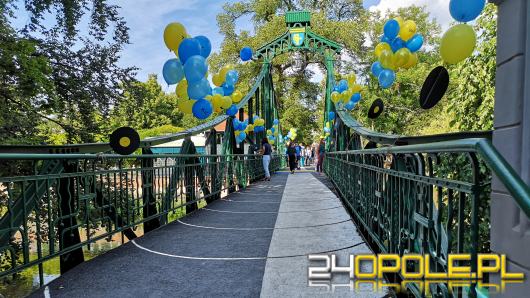 Oficjalnie otwarto Most Groszowy w festiwalowym wydaniu