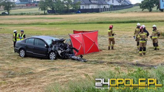Tragiczny wypadek na trasie Większyce - Kędzierzyn-Koźle