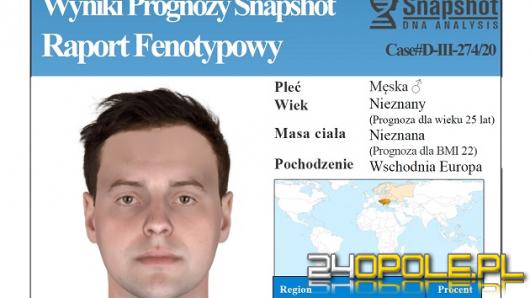 Odtworzyli portret sprawcy z jego kodu DNA. Jest nagroda za identyfikację