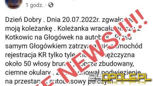 Policjanci ostrzegają przed fake newsami