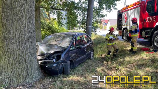 Wypadek w Chróścinie Opolskiej. Dwie osoby zostały ranne
