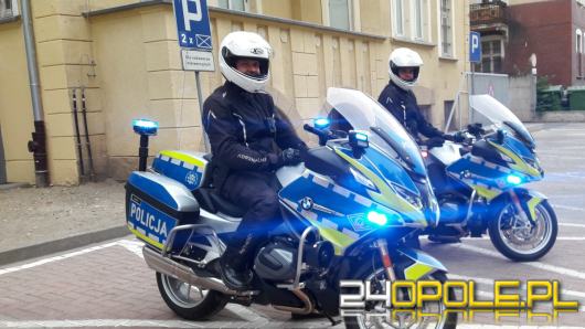 Nowe policyjne motocykle na drogach powiatu nyskiego
