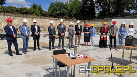 Wmurowano kamień węgielny pod budowę nowego DPS w Opolu