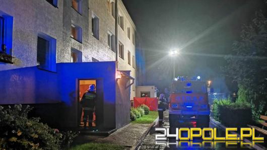 Tragiczny pożar w Maciejowicach. Nie żyje mężczyzna 