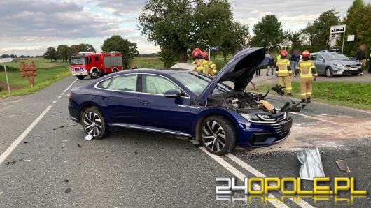 Wypadek w pobliżu miejscowości Klucz. Służby wezwane przez system eCall w samochodzie