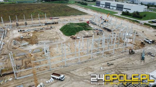 Tak wygląda budowa Stadionu Opolskiego
