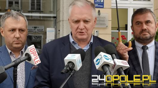 Jarosław Gowin w Opolu mówił o problemach polskich przedsiębiorców oraz samorządów
