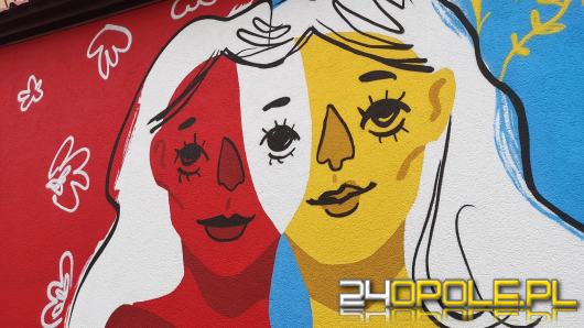 Nowy mural w Opolu powstał z inicjatywy Ukraińców. Jest inny niż wszystkie dotychczas