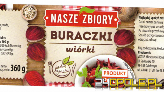 Szkło w buraczkach. GIS wycofuje partię z półek sklepowych