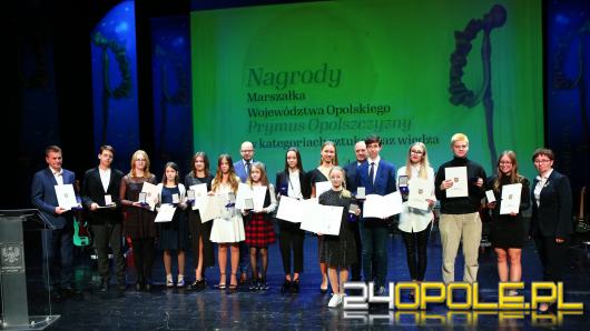 60 laureatów "Prymusa Opolszczyzny". Wręczono nagrody