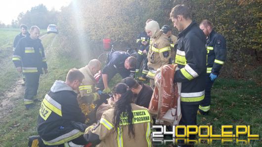 Szczęśliwy finał poszukiwań starszego mężczyzny w powiecie kluczborskim