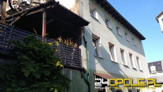 Pożar w Strzelcach Opolskich. Ewakuowano rodzinę z dwójką dzieci