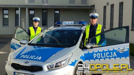 Krapkowiccy policjanci uratowali życie 3 latka