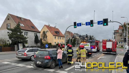 Kolizja na ulicy Niemodlińskiej w Opolu. Utrudnień w ruchu już nie ma