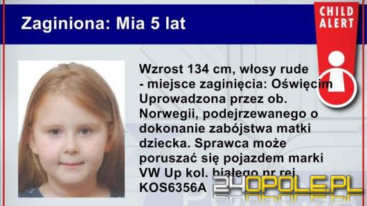 Zabił matkę dziewczynki, a dziecko porwał. Policja uruchamia Child Alert!