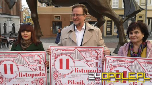 11 listopada w Opolu. "Piknik Niepodległościowy" oraz uroczysta Sesja Rady Miasta