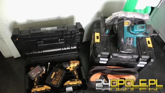 Kradli elektronarzędzia. Dwóch mieszkańców powiatu nyskiego z zarzutami