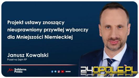 Solidarna Polska chce zlikwidować przywileje Mniejszości Niemieckiej w Polsce