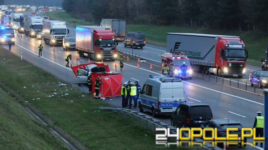 KMP Opole: Poszukujemy świadków wypadku z autostrady A4