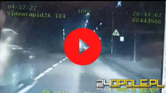 Nieodpowiedzialne wyprzedzanie w oku wideorejestratora