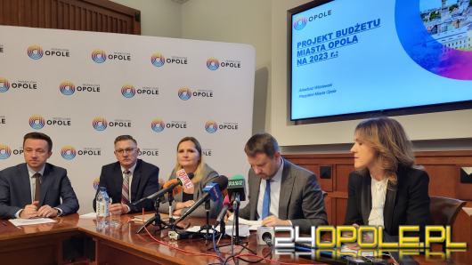 W opolskim Ratuszu przedstawiono projekt budżetu miasta Opola na 2023 rok