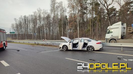 Zderzenie pojazdów na obwodnicy Niemodlina. 3 osoby zostały ranne
