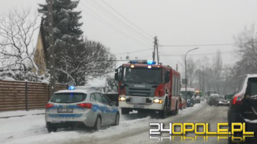 Sporo kolizji i wypadków na opolskich drogach. Warunki są bardzo złe