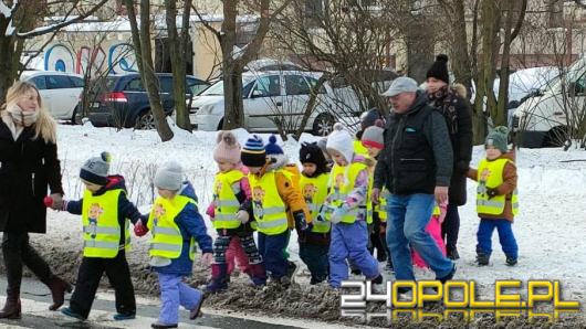 Interaktywne przejście dla pieszych w Opolu, powstało przy ul. Oświęcimskiej w Opolu