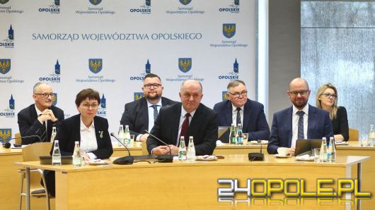 Budżet województwa opolskiego z kilkoma rekordami przyjęty