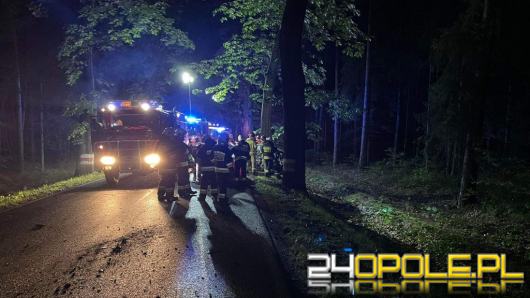 Tragiczny wypadek w powiecie prudnickim. Są dwie ofiary śmiertelne