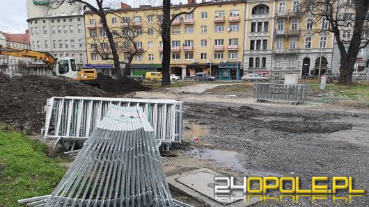 Ruszyła przebudowa Placu Dworcowego w Opolu