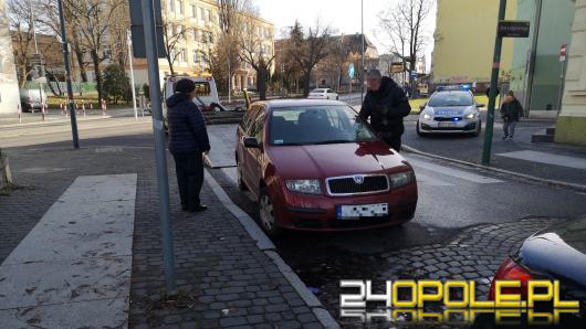 Potrącenie pieszego na Sienkiewicza w Opolu