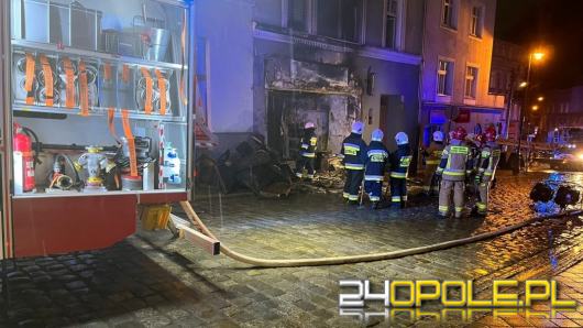 Pożar lokalu gastronomicznego w Prudniku