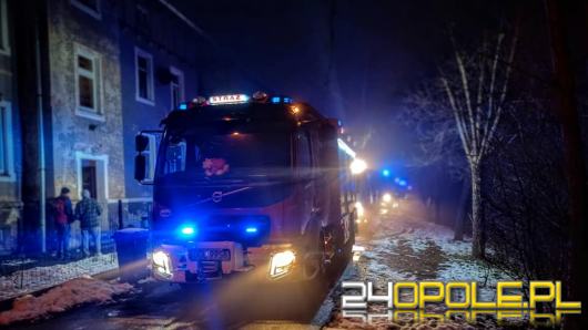 Pożar mieszkania przy ul. Słonecznej w Praszce