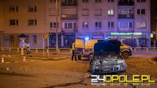 Audi uciekało przed policją ulicami Kluczborka