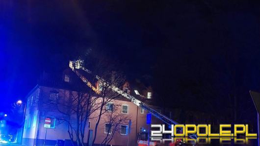 Strażacy interweniowali na ulicy Drzymały w Opolu. Doszło tam do pożaru komina