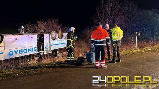 Wypadek polskiego autokaru w Niemczech. 6 osób jest ciężko rannych