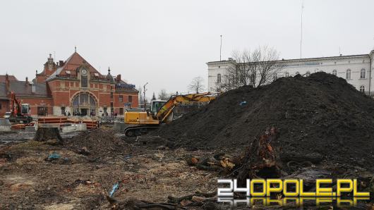 Budowa Placu Dworcowego wchodzi w kolejny etap. Uwaga na zmiany w organizacji ruchu!